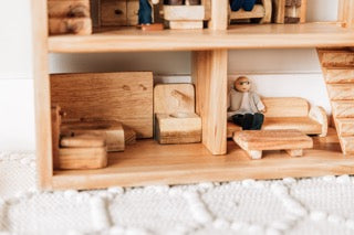 חדר אמבטיה לבית בובות - Qtoys