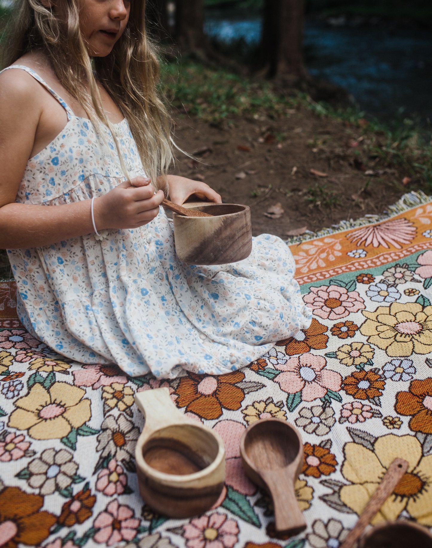 כפות מדידה מעץ - Qhome