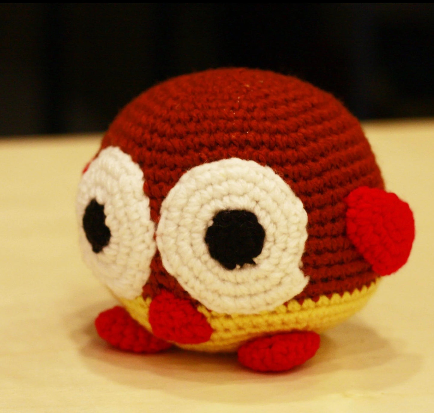 בובת ינשוף סרוגה - Qtoys