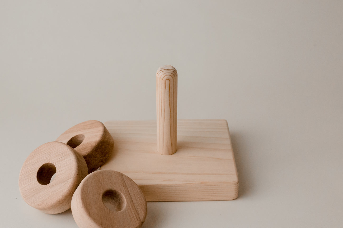 Montessori Wooden Stacking Rings
