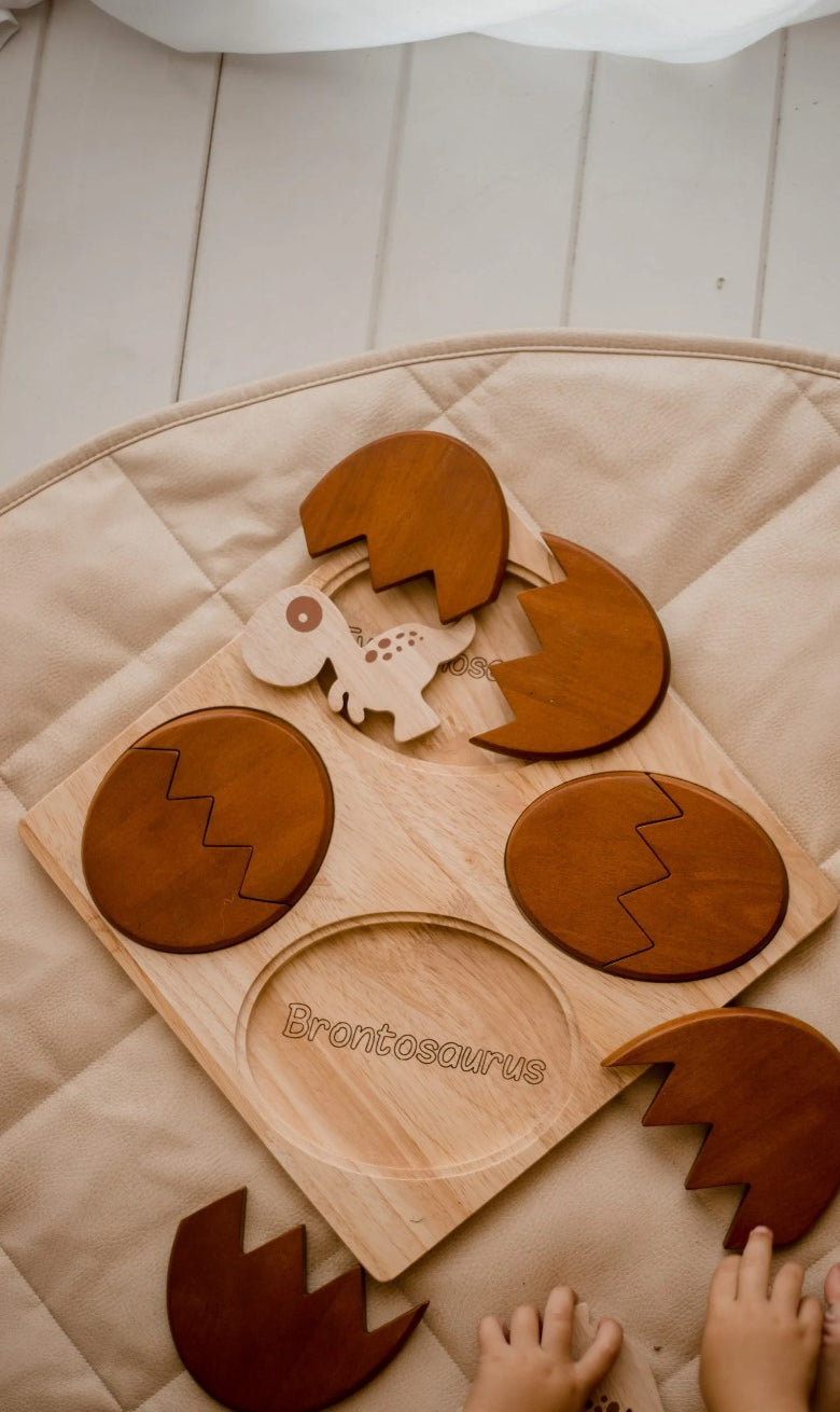 Dinosaur Hatching Wooden Puzzle