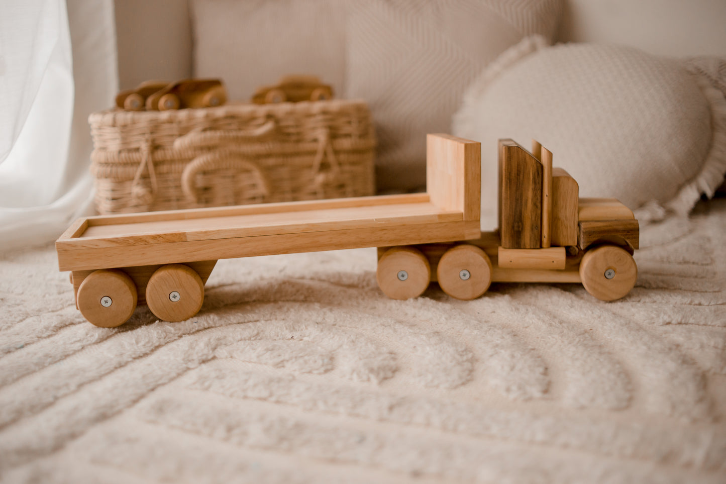 Wooden Flatbed Trailer