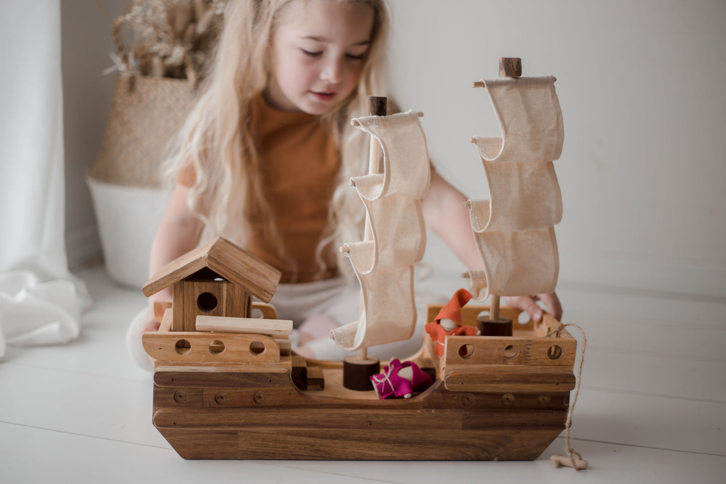 Wooden Pirate Ship