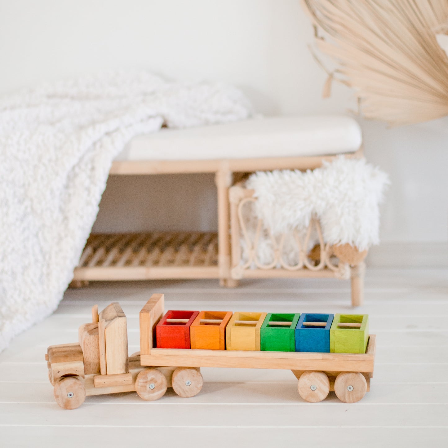 Wooden Flatbed Trailer