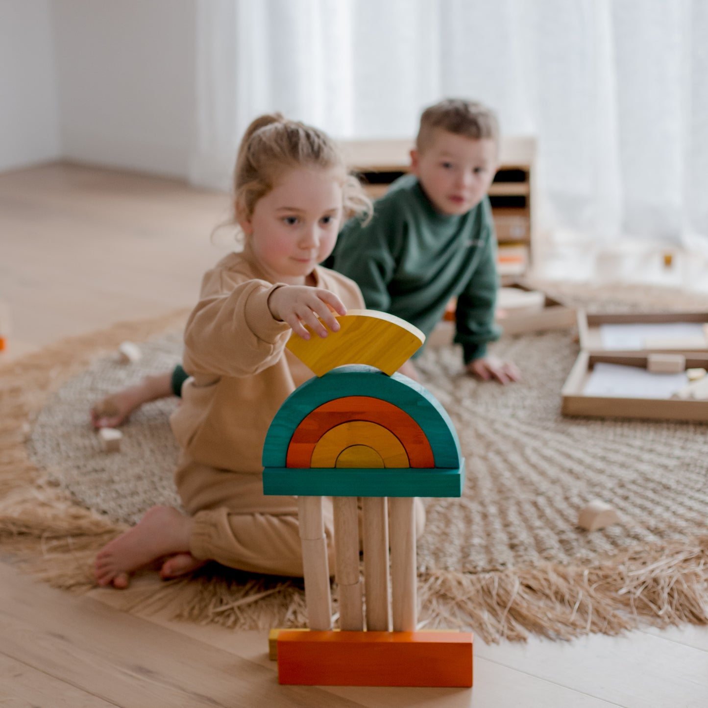 שידת הבלוקים הענקית - Qtoys