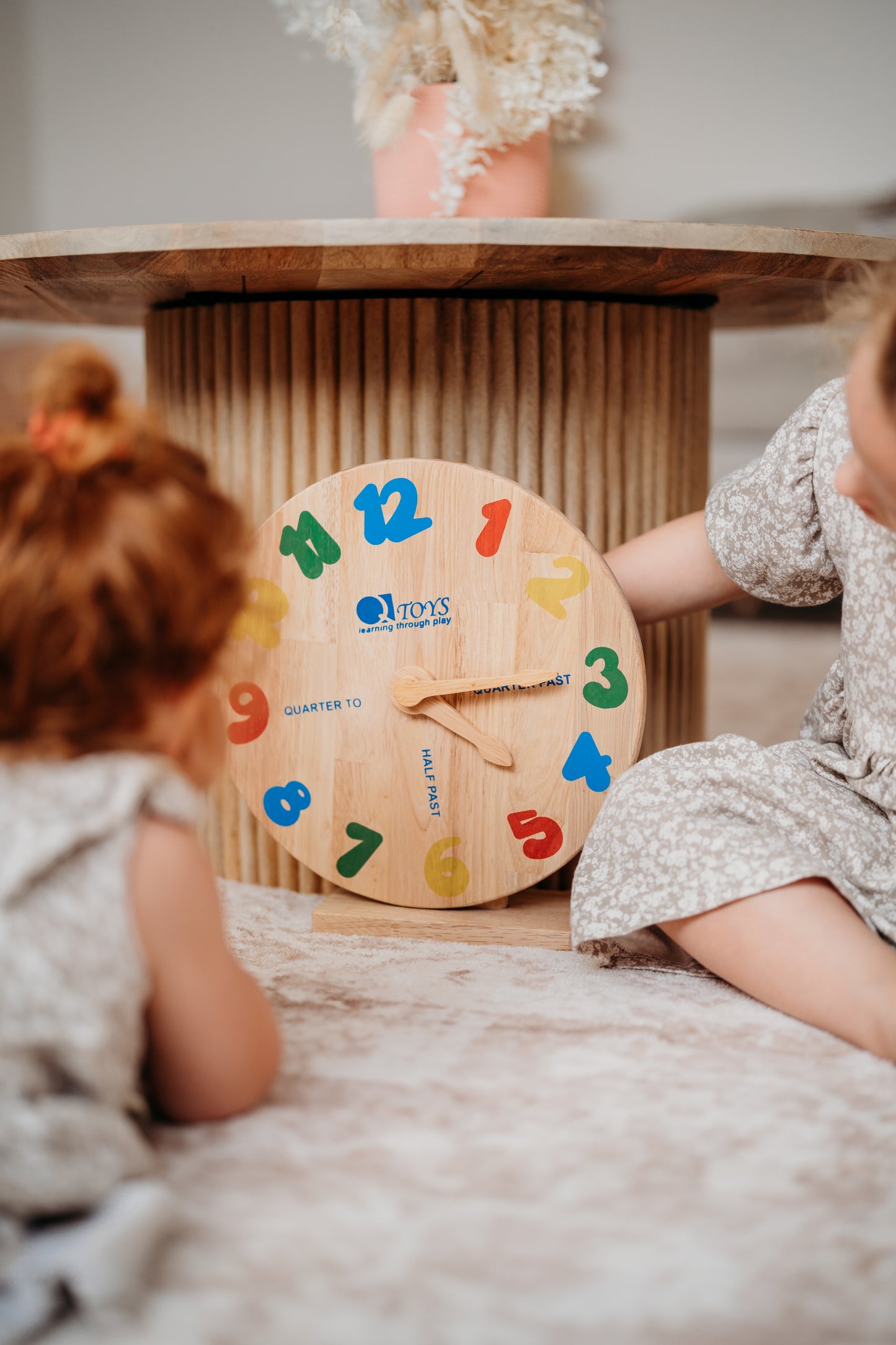שעון מעץ - Qtoys