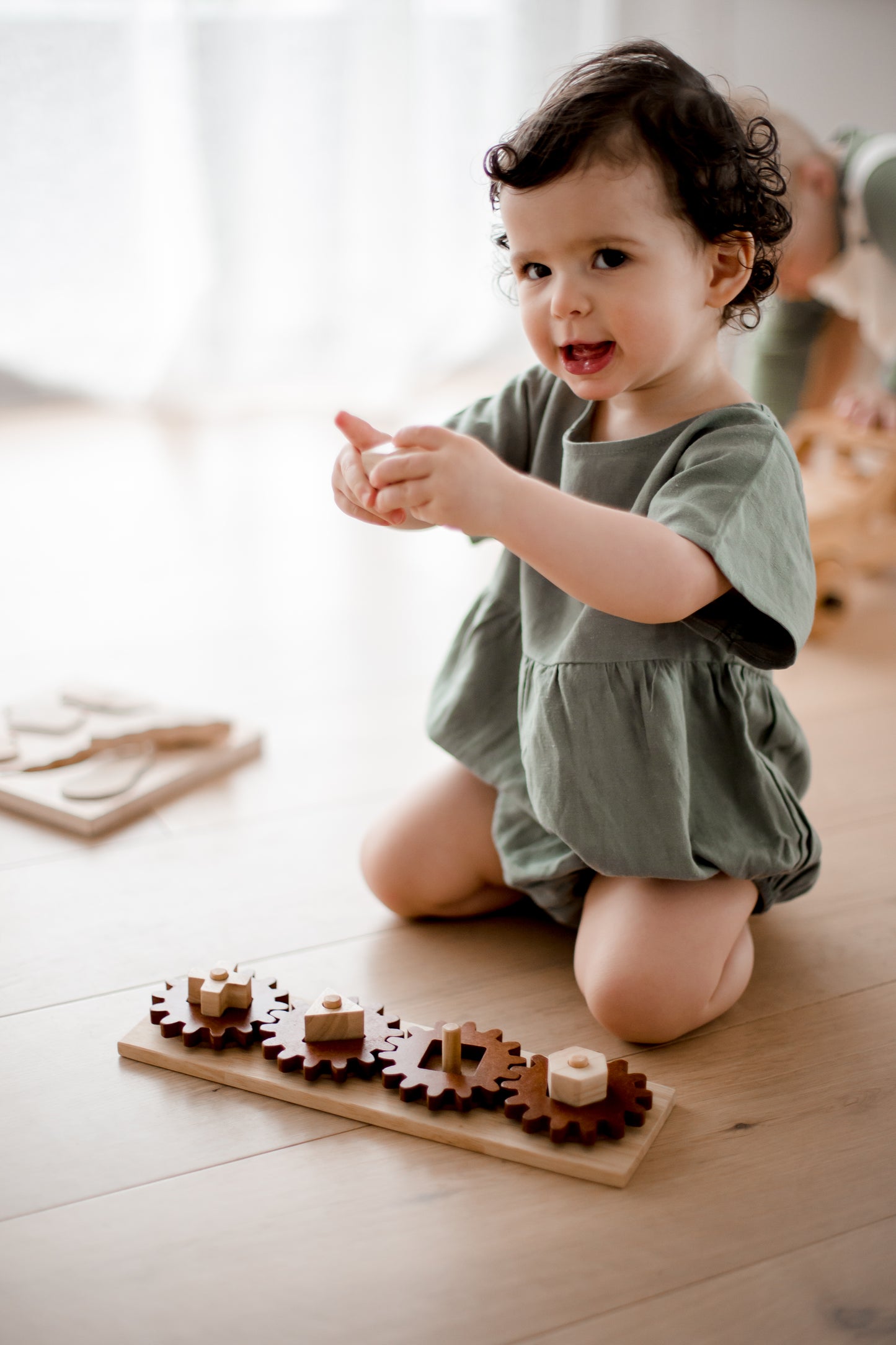 Mini Wooden Gear Board