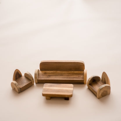 בית בובות מעץ - Qtoys