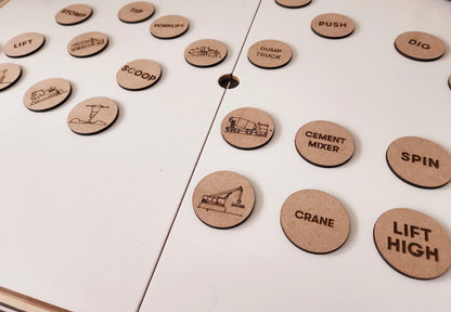 משחק זכרון - טרקטורים - Timber Tots