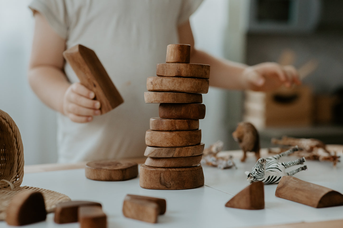 Natural Wooden Blocks