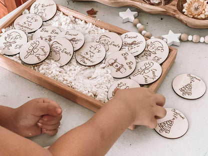 משחק הזיכרון - חג המולד - Timber Tots