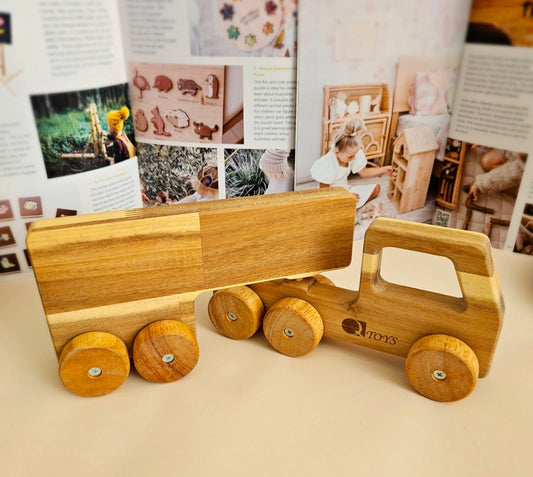 Narrow Wooden Truck