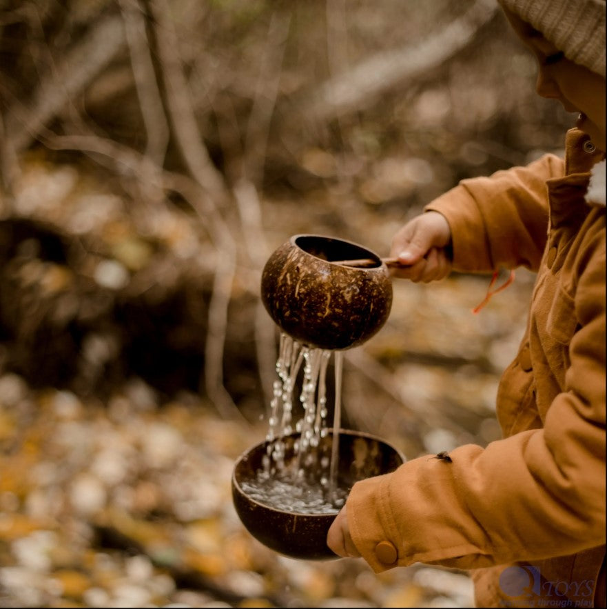 Wooden Strainer Spoon