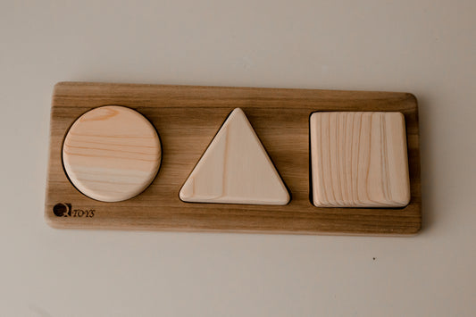 Mini Wooden Shapes Puzzle