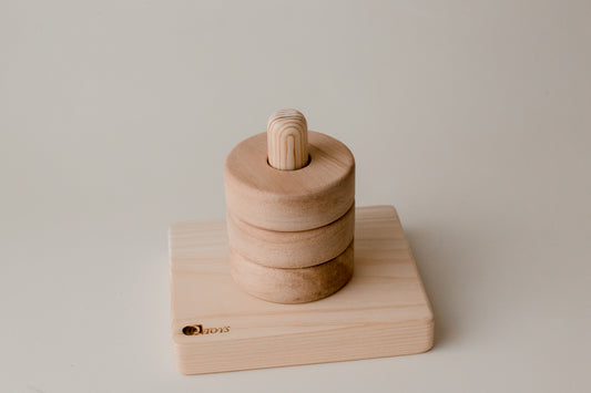 Montessori Wooden Stacking Rings