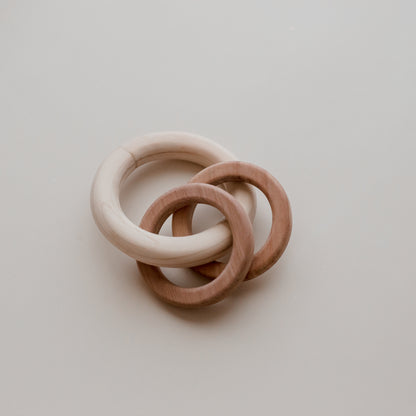 Wooden Ring Rattle