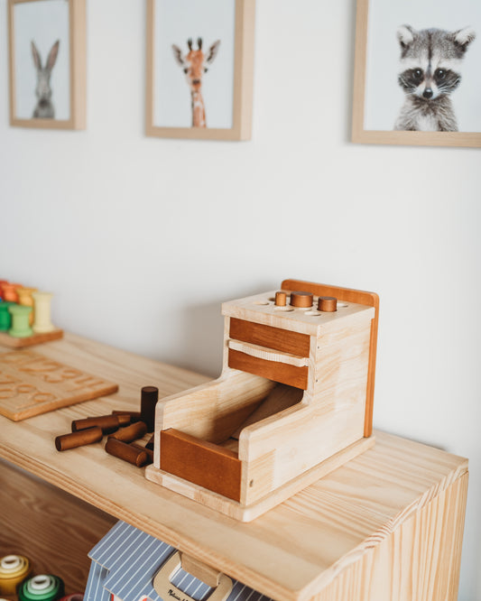 Wooden Cylinder Box