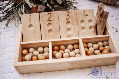 Wooden Sorting Trays