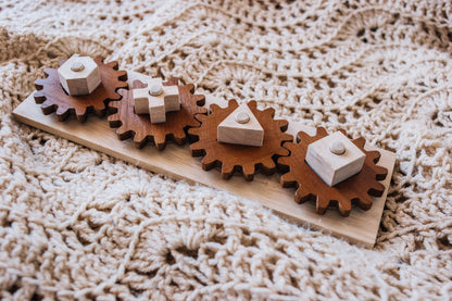 Mini Wooden Gear Board