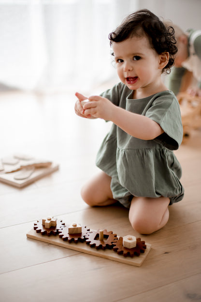 Mini Wooden Gear Board