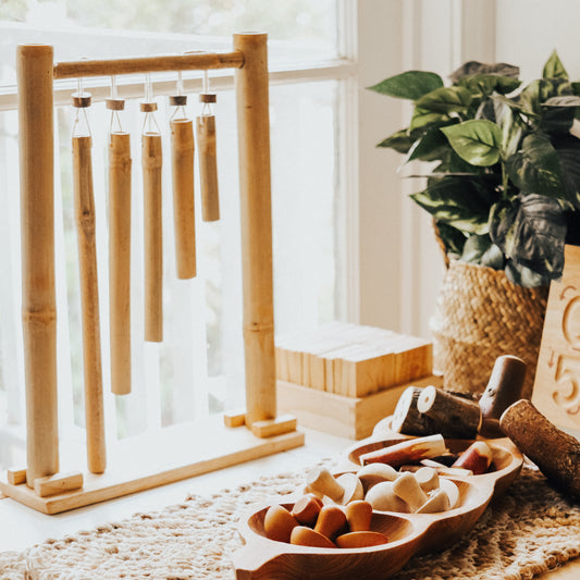 Vertical Bamboo Xylophone