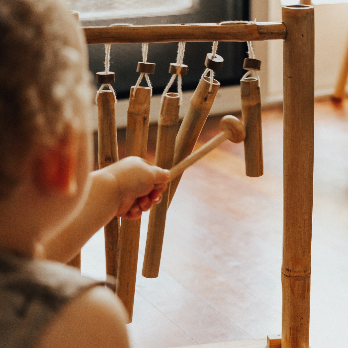 Vertical Bamboo Xylophone