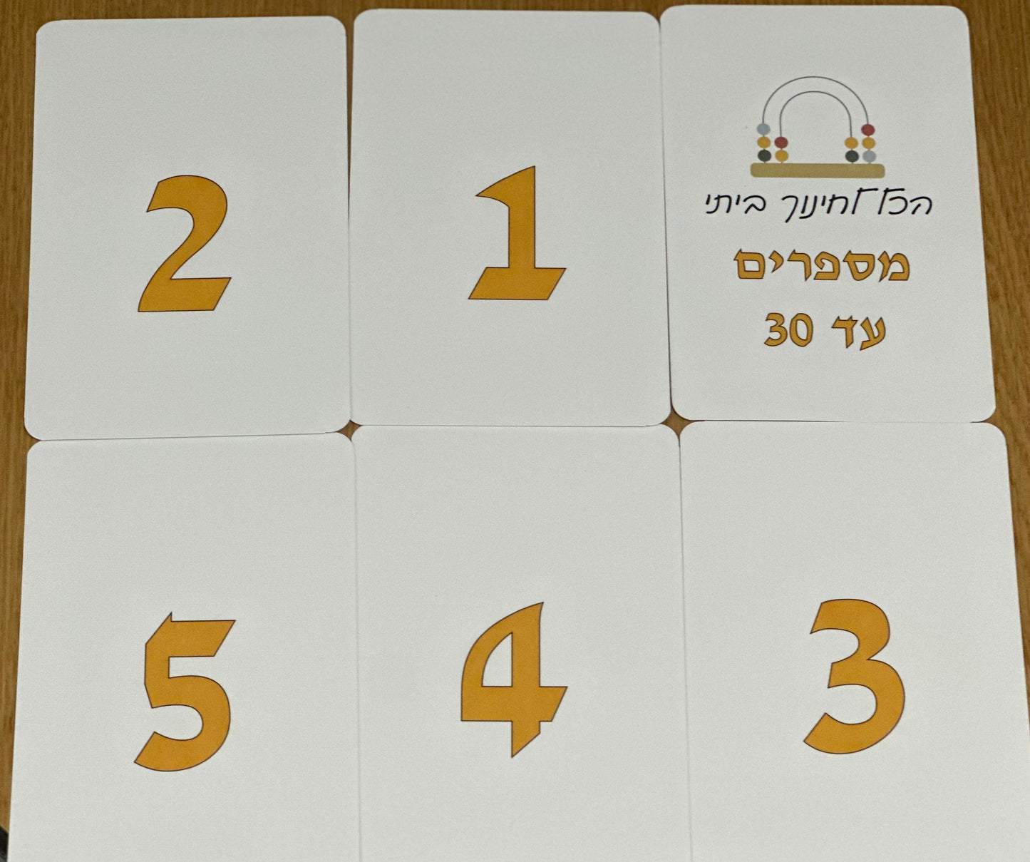 Numbers Cards