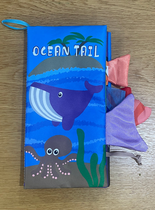 A soft book for a baby - the tails of the ocean